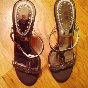 BP.  Vero Cuoio Women's brown heels size 5 worn once